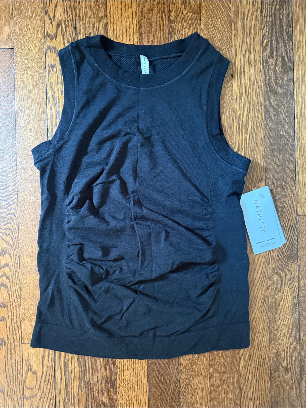 Athleta Foresthill Ascent Tank, NWT, Medium, Black
